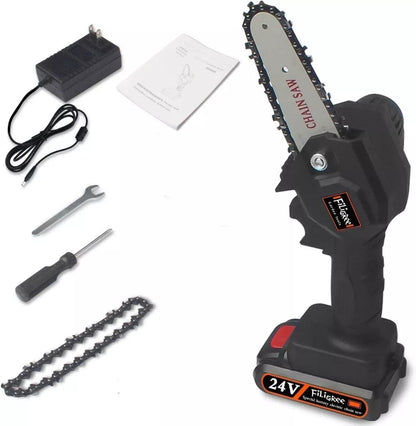 EconoFlex™ - Motosierra Eléctrica De Mano + Batería y Herramientas De Regalo 🎁[Descuento Solo Hoy]